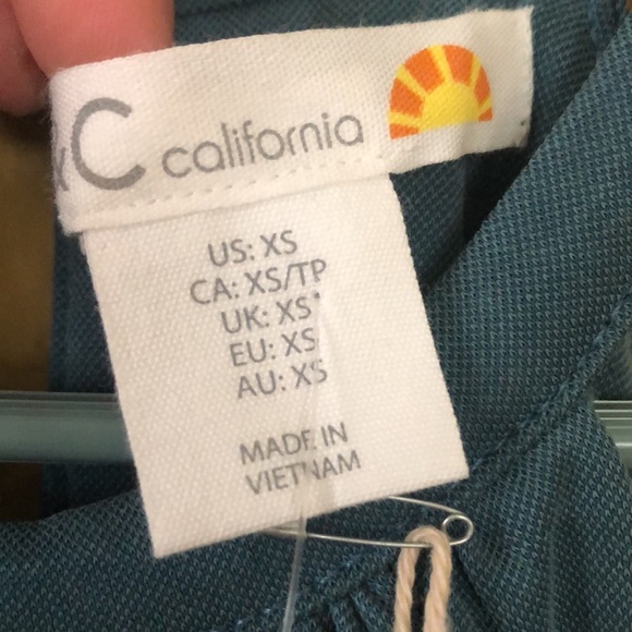 Cute teal summer dress NWT - Picture 4 of 7